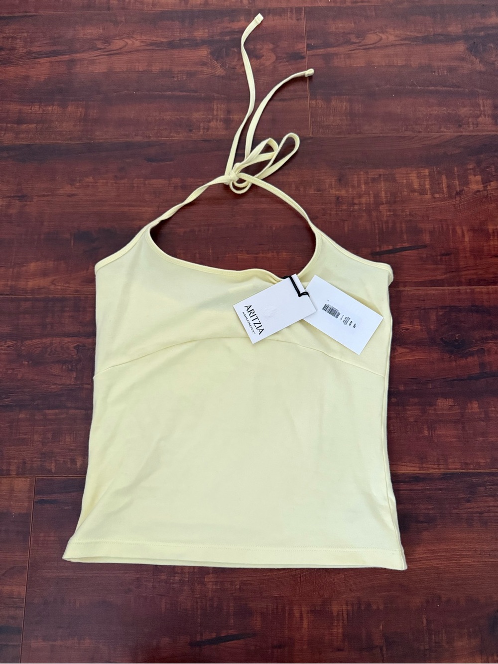 aritzia lemonade halter top